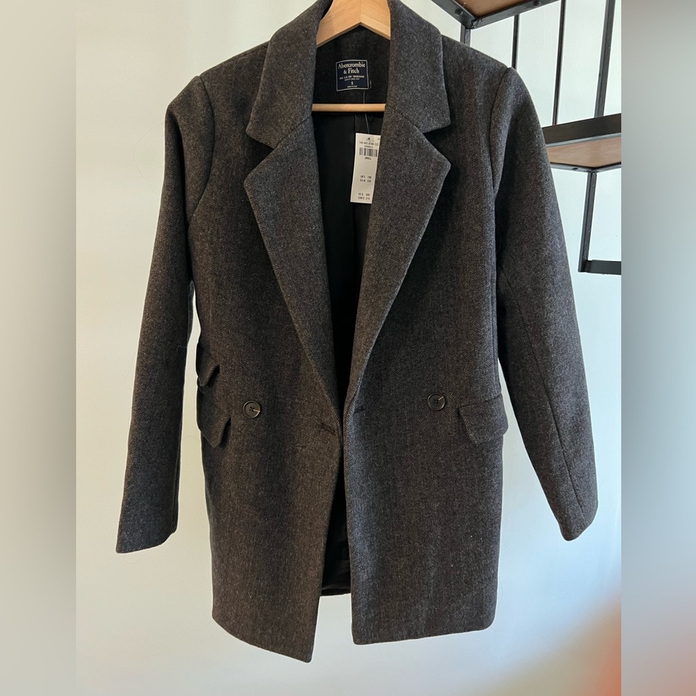Brand New Wool Peacoat / Jacket